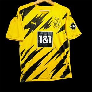 Puma Borussia Dortmund 20/21 Home Jersey Germany Bundeslieg Embroidered Size M